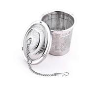 Spice Herbal Strainer Tea Ball Mesh Infuser Stainless Steel Cf Filter Diffuser. (silver)(1pcs)