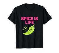 SPICE IS LIFE NEON ROSA LIMA VERDE GRÁFICO Camiseta