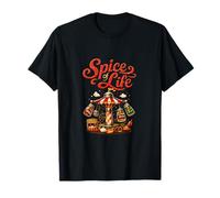 Spice of Life Foodie Graphic - Estante para Especias de Carnaval Camiseta