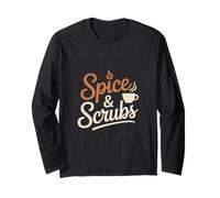 Spice & Scrubs - Enfermera de especias de calabaza Manga Larga