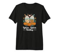 Spice Spice Baby Kawaii Pumpkin Spice Latte Lover Camiseta Premium