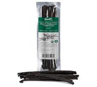 SPICEEL Vainas de vainilla Bio Madagascar para hacer extracto de vainilla, vainas de vainilla enteras para hornear, 10 unidades