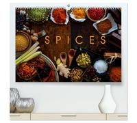 SPICES (High Quality Premium Wall Calendar 2026 DIN A2 landscape),CALVENDO 12 Month Wall Calendar: The marvelous world of spices to suit every taste