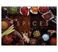 SPICES (Wall Calendar 2026 DIN A4 landscape), CALVENDO 12 Month Wall Calendar: The marvelous world of spices to suit every taste
