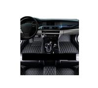 SPICLY Alfombrillas Coche Ajuste Específico Para A-udi A4 Avant B5 B6 B7 8D 8E 8H 1995-2008, 5 Asientos, No Híbrido, Cuero Sintético, Negro, One Size