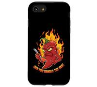 Spicy Chili Pepper Cartoon Can You Handle The Heat Carcasa para iPhone SE (2020) / 7/8