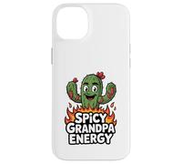 Spicy Grandpa Energy Hot Cactus Grandpa Humor Carcasa para iPhone 14 Plus
