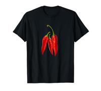 Spicy Hot Life Everyday with Red Chili Paper Graphic Designs Camiseta