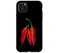 Spicy Hot Life Everyday with Red Chili Paper Graphic Designs Carcasa para iPhone 11 Pro MAX