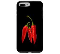 Spicy Hot Life Everyday with Red Chili Paper Graphic Designs Carcasa para iPhone 7 Plus/8 Plus