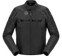 Spida Dragon H2OUT Chaqueta impermeable para motocicletas, negro, tamaño L para Mujer