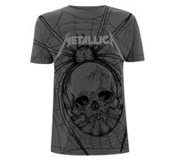 SPIDER (ALL OVER) Camiseta Metallica Multicolor Unisex