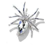 Spider Brooch ins Tide Personality Temperament Wild Atmosphere Corsage Fixed Clothes Accessories Pin Female (Color : A Size : As The Picture Shows)