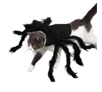 Spider Cat Costume - Funny Realistic Adjustable, Halloween Cosplay Supplies | Plush Spider Legs Harness With Adjustable Chest Strap & Elastic Leg Bands, Machine-Washable Lightweight Fabric For Par
