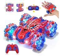 Spider Coche Teledirigido, Coche Stunt RC Doble Cara, Regalo para Niños