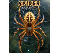 Spider Coloring Book for Kids: Fun & Easy Bug Art for Little Artists! (INSECTS COLORING BOOKS)