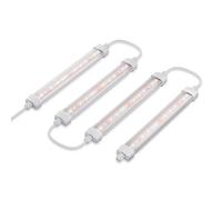 SPIDER FARMER Glow30 LED Lámpara de Crecimiento, Lámpara de Planta de Espectro Completo 34cm Juego de 4 Para Armario de Cultivo Luz Adicional para Plantas de Interior, Verduras, Flores