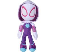 Simba- Peluches Disney Marvel Ghost Spider con Ojos Que Brillan en la Oscuridad, 25cm- Licencia Oficial Disney, Apto para Todas Las Edades (6315875811)