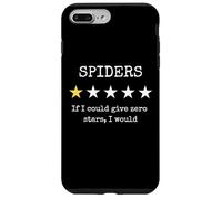 Spider Haters Arachnaphobe Funny Sarcastic Bug Exterminator Carcasa para iPhone 7 Plus/8 Plus