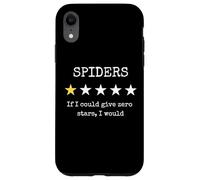 Spider Haters Arachnaphobe Funny Sarcastic Bug Exterminator Carcasa para iPhone XR