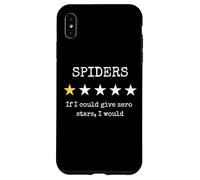 Spider Haters Arachnaphobe Funny Sarcastic Bug Exterminator Carcasa para iPhone XS MAX