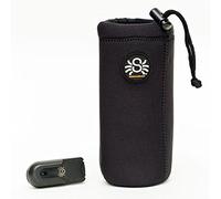 SPIDER HOLSTER - Soporte para Botella de Agua SpiderMonkey - Clip de Accesorio para cinturón de Bloqueo automático con Funda de Neopreno para Bebidas