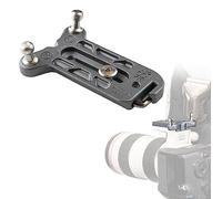 Spider Holster SpiderPro - Placa de cuello de lente v2 solo para funda | Pasadores de araña antitorsión para lado izquierdo y derecho, se fijan de forma segura al soporte del collar de la lente