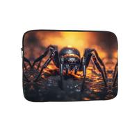 Spider in The Light - Funda para portátil de 10 pulgadas, adecuada para viajes y viajes.