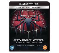 Spider-Man 1-3 4K Ultra-HD (6 Discs- Ultra-HD & BD) [Blu-ray] [2021]