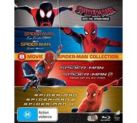 Spider-man - 8 MOVIE PACK Collection Box Set Blu-ray Into The Spider-Verse Far From Home Homecoming Amazing Spider-man 1 & 2 Spider-man 1 2 & 3