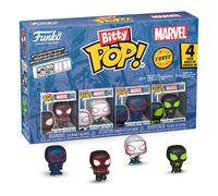 Spider-man Bitty Pop Vinile Figura 4-pack Series 2 2 Cm Funko