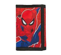 SPIDER-MAN Cartera triple para niños, monedero, billetera, tarjetero