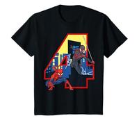 Spider-Man City 4 Cumpleaños Camiseta
