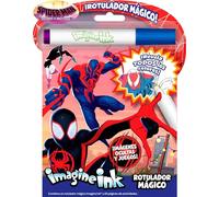 Spider-Man: Cruzando el Multiverso. Rotulador mágico: Libro de colorear y actividades con rotulador mágico