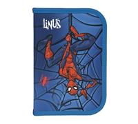 Spider-Man - Estuche para lápices con texto en alemán "Spider-Man", Spider-Man Royal Blue, talla única, Estuche para lápices