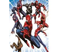 Spider-Man evolución ráfaga 60 x 80 cm Lienzo impresión, Multicolor