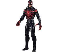 Spider-Man- Spiderman Figura Titan Miles Morales Deluxe, Multicolor (Hasbro E87295X0)
