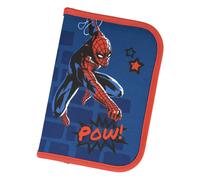 Scooli - Estuche Escolar Relleno de Spider Man - Estuche Completo con lápices Estuche Escolar Todo en uno - Práctico para el Colegio - para niños a Partir de 6 años