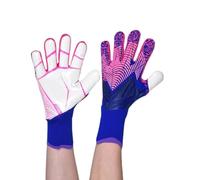 Spider-Man - Guantes de portero de fútbol con agarre fuerte, antideslizantes y transpirables, para adultos y niños (morado, 7)