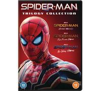 Spider-Man: Homecoming/Far from Home/No Way Home (DVD) Martin Starr Marisa Tomei