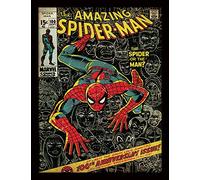 Spider-Man Impresión enmarcada de Spiderman (30 x 40 cm)