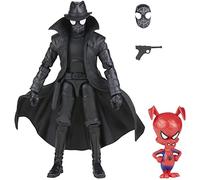 Spider-Man Marvel Legends Series 60th Anniversary - Figuras de acción Noir y Spider-Ham - 15 cm - 2 Accesorios