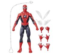 Spider-Man Marvel Legends Series The Amazing - Figura de Acción 15 cm Retro Marvel Comics, Figura Coleccionable con 11 Accesorios, Juguete a Partir de 4 Años
