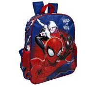 Spider-Man Marvel Mochila Guardería 38 cm Escuela Niños con Bolsillos