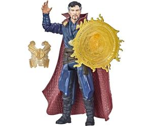 Spider-Man Marvel Mystery Web Gear Doctor Strange de 15 cm, 1 Accesorio de Armadura de Mystery Web Gear y 1 Accesorio de Personaje, a Partir de 4 años