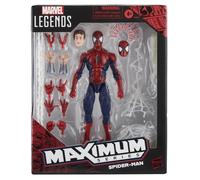 Figura de Juguete Hasbro Marvel Legends Maximum Series Spider-Man articulada multicolor