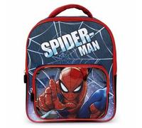 Spider-man - Mochila con bolsillo transparente 30x24,5x11 cm