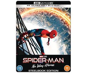 Spider-Man: No Way Home - Amazon Ex ity Steelbook (2 Discs - UHD & BD) [Blu-ray] [2021]
