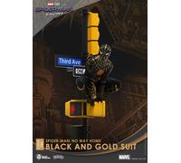 Spider-Man No Way Home Black / Oro Suit D-Stage PVC Statue Beast Kingdom