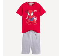 SPIDER-MAN Pijama corto Spidey. Color rojo/gris